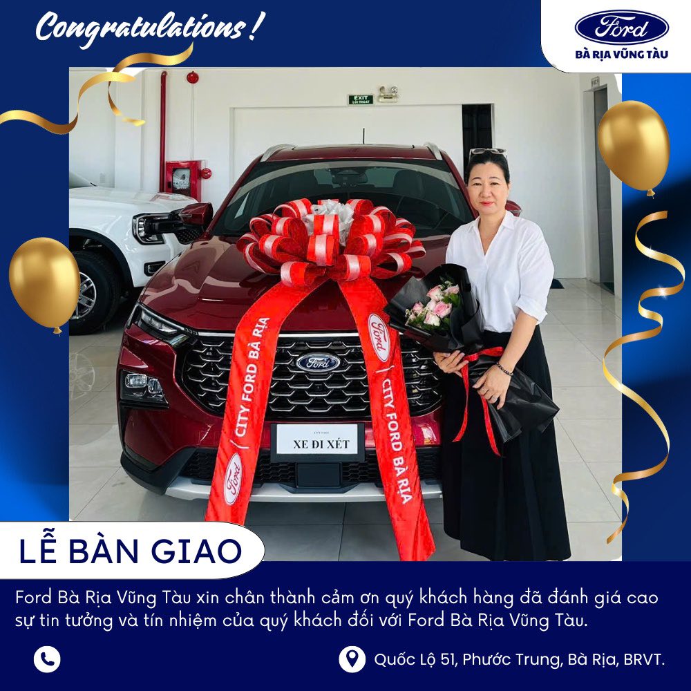 Lễ bàn giao xe Quý 01/2025