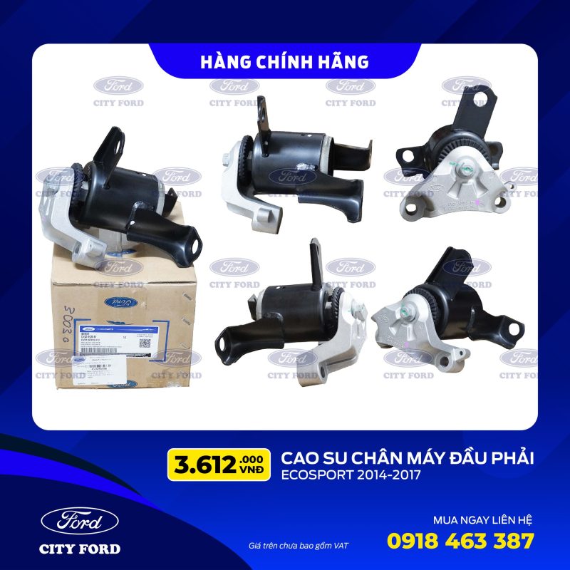 Cao su chân máy ( Đầu phải ) – Ecosport 2014-2017