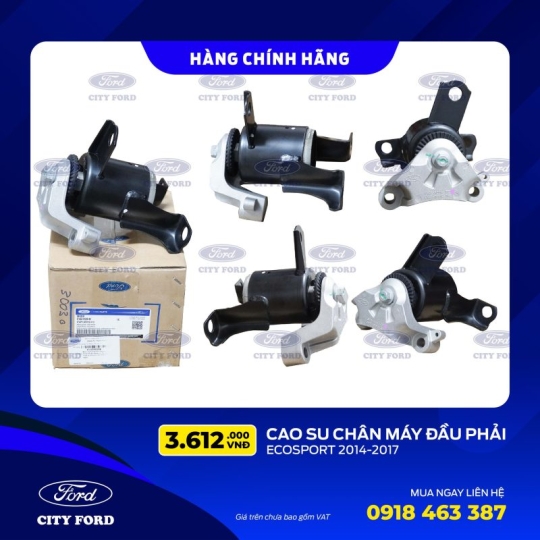 Cao su chân máy ( Đầu phải ) – Ecosport 2014-2017